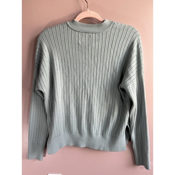 Abercrombie & Fitch Women's Soft A&F Collection Sage Green Sweatshirt Size Small - Picture 7 of 8